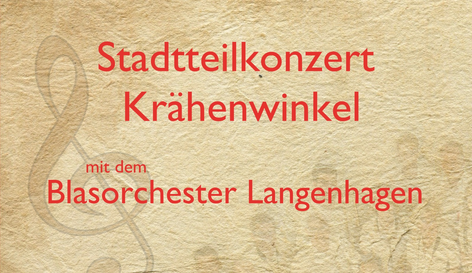 Stadtteilkonzert
